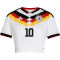 adidas DFB Deutschland Cropped Heimtrikot 2026 Damen mit Spielerdruck MUSIALA 10 L