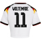 adidas DFB Deutschland Cropped Heimtrikot 2026 Damen mit Spielerdruck WOLTEMADE 11 L