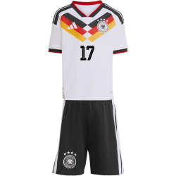 adidas DFB Deutschland Heim-Minikit 2026 Kinder mit Spielerdruck