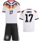 adidas DFB Deutschland Heim-Minikit 2026 Kinder mit Spielerdruck