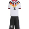 adidas DFB Deutschland Heim-Minikit 2026 Kinder mit Spielerdruck SCHLOTTERBECK 15 104