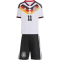 adidas DFB Deutschland Heim-Minikit 2026 Kinder mit Spielerdruck WOLTEMADE 11 104