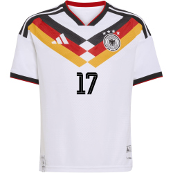 adidas DFB Deutschland Heimtrikot 2026 Kinder mit Spielerdruck