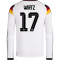 adidas DFB Deutschland langarm Heimtrikot 2026 Herren mit Spielerdruck