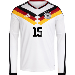 adidas DFB Deutschland langarm Heimtrikot 2026 Herren mit...