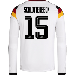 adidas DFB Deutschland langarm Heimtrikot 2026 Herren mit...