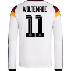 adidas DFB Deutschland langarm Heimtrikot 2026 Herren mit...