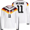 adidas DFB Deutschland langarm Heimtrikot 2026 Herren mit Spielerdruck WOLTEMADE 11 3XL
