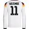 adidas DFB Deutschland langarm Heimtrikot 2026 Herren mit Spielerdruck WOLTEMADE 11 3XL