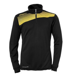 uhlsport Liga 2.0 1/4-Zip Top schwarz/limonengelb 164