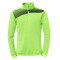 uhlsport Liga 2.0 1/4-Zip Top flash grün/schwarz 128