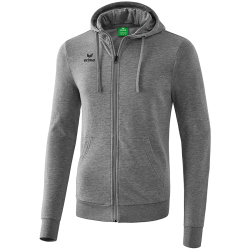 erima Hoodiejacke grey-melange 128