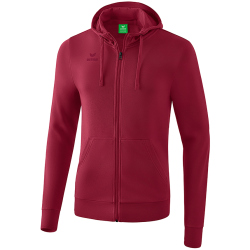 erima Hoodiejacke bordeaux 128