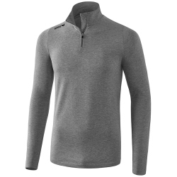 erima Rollkragen langarm Sweatshirt grey-melange 152