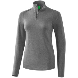 erima Rollkragen Sweatshirt langarm Damen grey-melange 34