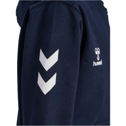 hummel hmlGO 2.0 Chevron Zip Hoodie Kinder 7026 - marine 128