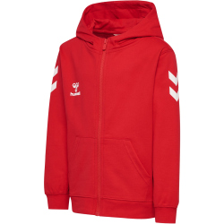 hummel hmlGO 2.0 Chevron Zip Hoodie Kinder 3062 - true red 128