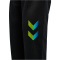 hummel hmlSHIMMER Trainingshose Kinder 2420 - black/limeade 164