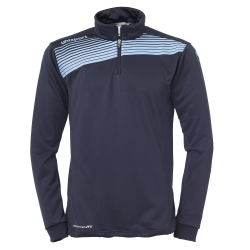 uhlsport Liga 2.0 1/4-Zip Top marine 14/skyblau 3XL