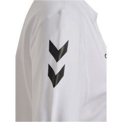 hummel hmlGO 2.0 Chevron Poloshirt Damen 9001 - white XS