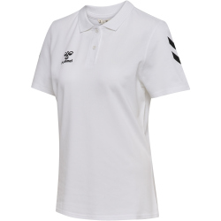 hummel hmlGO 2.0 Chevron Poloshirt Damen 9001 - white M