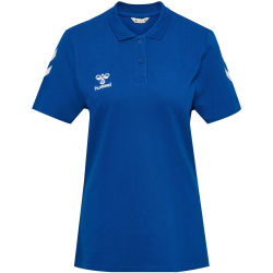 hummel hmlGO 2.0 Chevron Poloshirt Damen 7045 - true blue XS