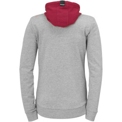 Kempa Core 2.0 Kapuzenjacke Damen dark grau melange/deep...