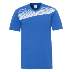 uhlsport Liga 2.0 Training T-Shirt azurblau/weiß 128