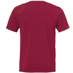 Kempa Graphic T-Shirt deep rot 128