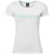 Kempa Graphic T-Shirt Damen wei&szlig; 152