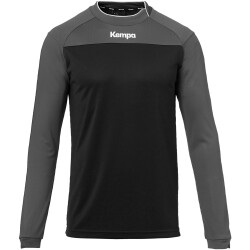 Kempa Prime Langarmshirt schwarz/anthrazit S