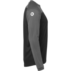 Kempa Prime Langarmshirt schwarz/anthrazit S