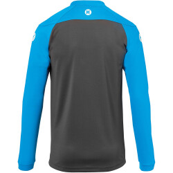 Kempa Prime Langarmshirt anthrazit/kempablau S