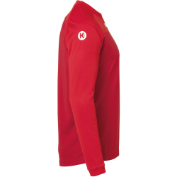 Kempa Prime langarm Trikot chilirot/rot S
