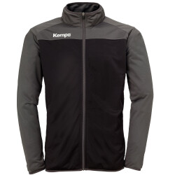 Kempa Prime Polyesterjacke schwarz/anthrazit S