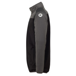 Kempa Prime Polyesterjacke schwarz/anthrazit M