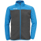 Kempa Prime Polyesterjacke anthrazit/kempablau S