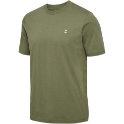hummel hmlPULSE T-Shirt 6754 - deep lichen green S