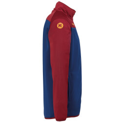 Kempa Prime Polyesterjacke deep blau/deep rot S