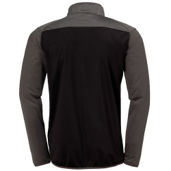 Kempa Prime Polyesterjacke schwarz/anthrazit 140