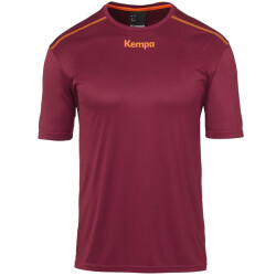 Kempa Polyester Shirt deep rot S