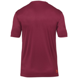 Kempa Polyester Shirt deep rot 140