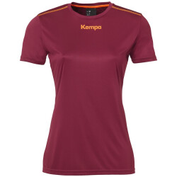 Kempa Polyester Shirt Damen deep rot XS