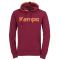 Kempa Graphic Hoodie deep rot M