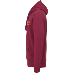 Kempa Graphic Hoodie deep rot L