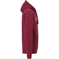 Kempa Graphic Hoodie deep rot L