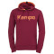 Kempa Graphic Hoodie deep rot L