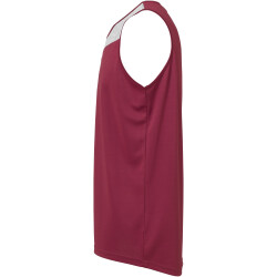 Kempa Core 2.0 Tanktop deep rot/dark grau melange M