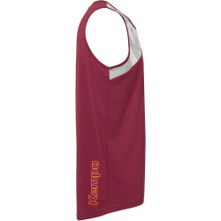 Kempa Core 2.0 Tanktop deep rot/dark grau melange M