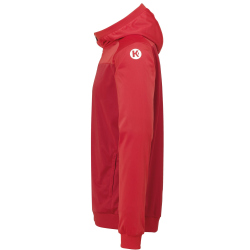 Kempa Prime Multi Trainingsjacke mit Kapuze chilirot/rot S